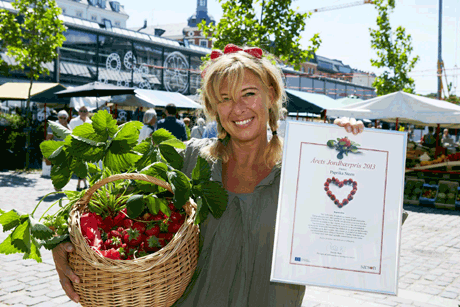  Paprika Steen vinder Årets Jordbærpris