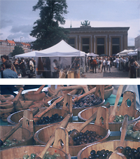 Italiensk marked ved thorvaldsens museum