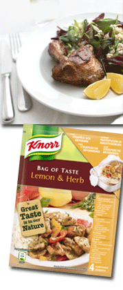 Lemon & herb kylling 