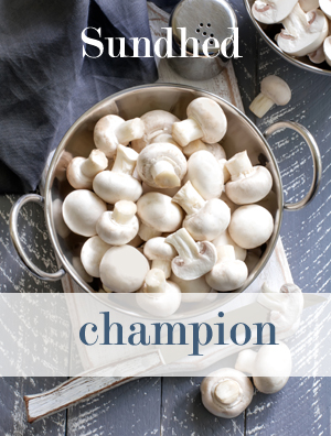 Viden om sundhed og champignon
